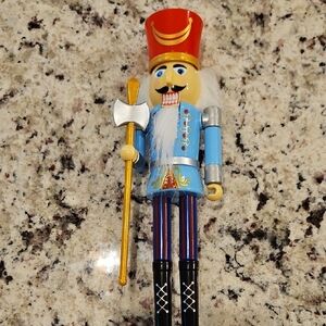 Colorful Plastic Nutcracker Soldier Figurine